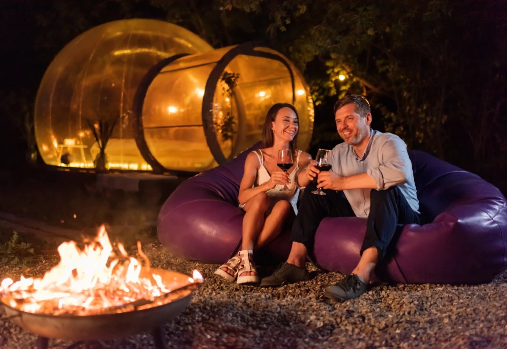 pop-up bubble tent