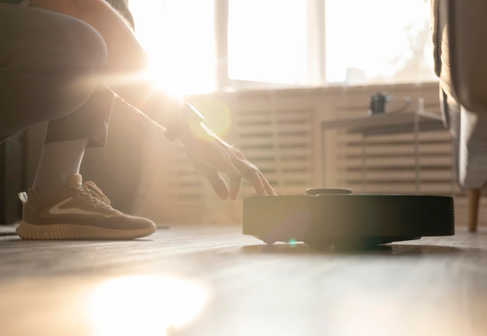 robot vacuum cleaner with docking station